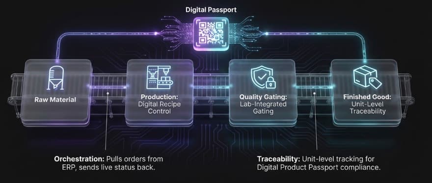 Digital Passport Flow Architecture